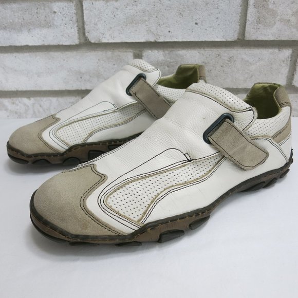 Kenneth Cole Reaction Hook and Loop Strap Leather Comfort Loafer Footwear sz 9 M - Picture 1 of 7